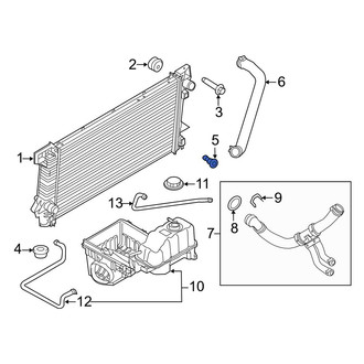 Ford OE - Radiator Drain Plug