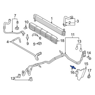 Ford OE - Automatic Transmission Oil Cooler Hose Stud