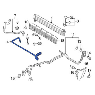 Ford OE - Automatic Transmission Oil Cooler Hose