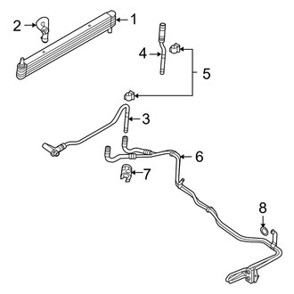 Ford OE - Cooling - Trans Oil Cooler (4.6L 6-Speed)