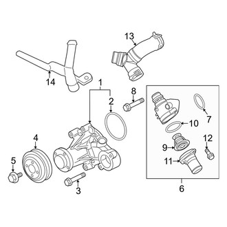 Ford OE - Cooling - Water Pump (5.0L)