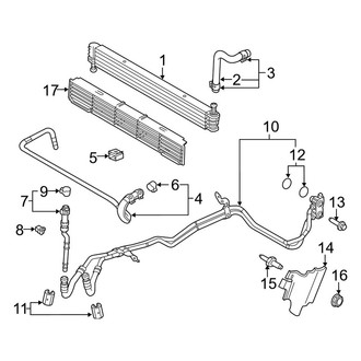 Ford OE - Cooling - Trans Oil Cooler (5.0L)