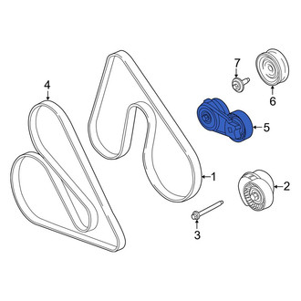 Ford OE - Accessory Drive Belt Tensioner Assembly
