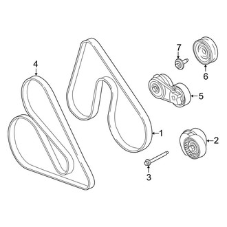 Ford OE - Cooling - Belts & Pulleys (From 2/15/11), (5.0L)