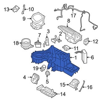 Ford OE - HVAC Unit Case