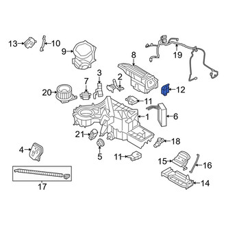 Ford OE - HVAC Air Inlet Door Actuator