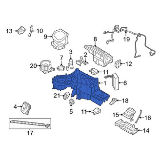Ford OE - HVAC Unit Case Assembly