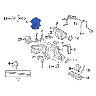 Ford OE - HVAC Air Inlet Housing