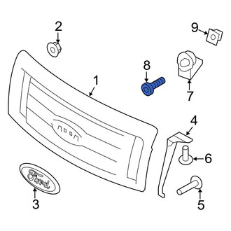 Ford OE - Hood Stop Buffer Screw