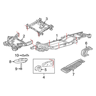 Ford OE - Frame & Components (Frame & Crossmembers)