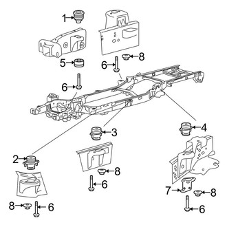 Ford OE - Frame & Components (Body Mounting)
