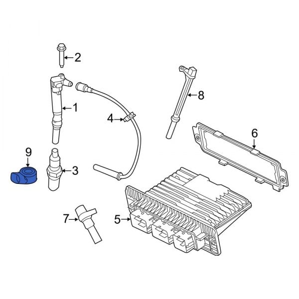 Ignition Knock (Detonation) Sensor