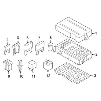 Ford OE - Electrical - Fuse & Relay (Passenger Compartment)