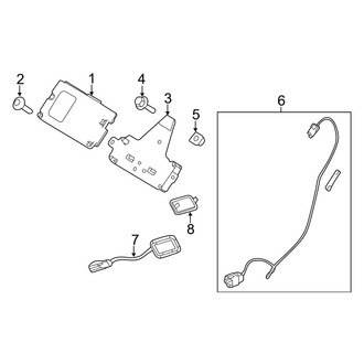 Ford OE - Electrical Components (Sync System), (FX2 / FX4 / Harley-Davidson Edition / King Ranch / Lariat / Platinum / STX / XL / XLT)