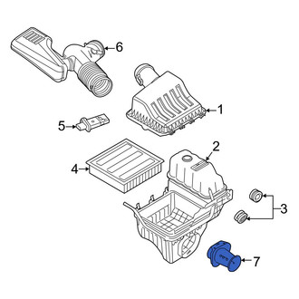 Ford OE - Engine Air Intake Hose