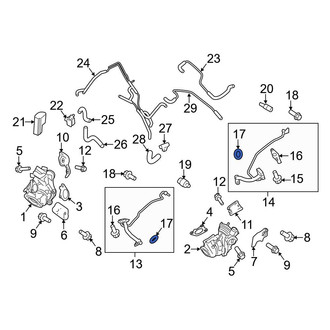 Ford OE - Turbocharger Oil Line Gasket