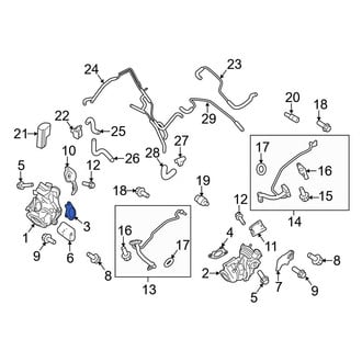 Ford OE - Right Turbocharger Gasket