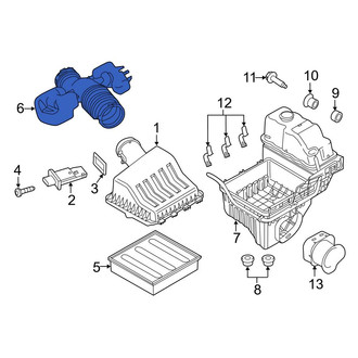 Ford OE - Engine Air Intake Hose