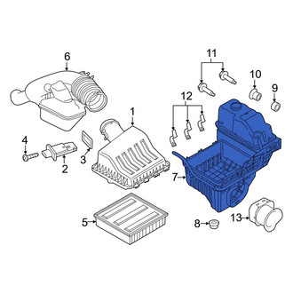 Ford OE - Lower Air Filter Housing