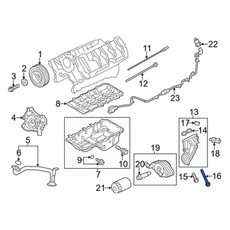 Ford OE - Engine Oil Filter Adapter Bolt