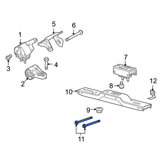 Ford OE - Transmission Crossmember Bolt