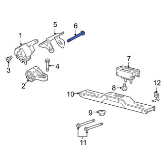 Ford OE - Left Engine Mount Bolt