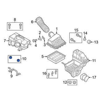 Ford OE - Engine Air Intake Resonator Insulator