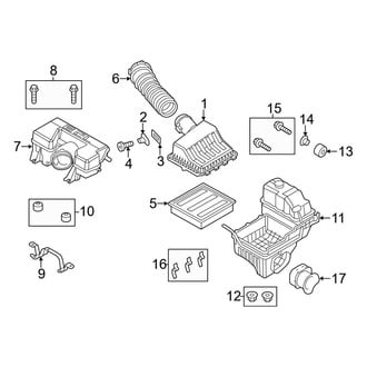 Ford OE - Engine - Air Intake (Harley-Davidson Edition / Lariat / Platinum 6.2L)