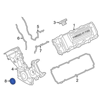 Ford OE - Front Engine Crankshaft Seal