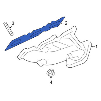 Ford OE - Right Exhaust Manifold Gasket