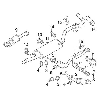 Ford OE - Exhaust System (3.5L)