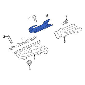 Ford OE - Right Exhaust Manifold Heat Shield