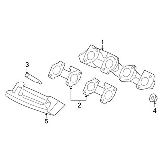 Ford OE - Exhaust System - Exhaust Manifold (5.4L)