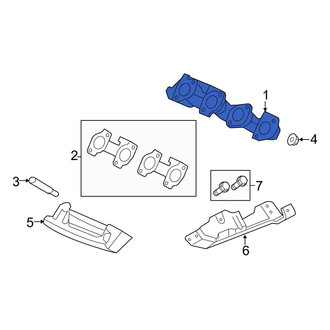 Ford OE - Left Exhaust Manifold