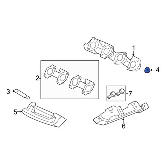 Ford OE - Turbocharger Nut