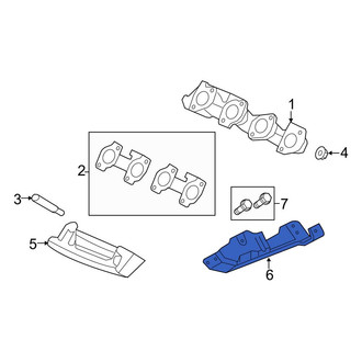 Ford OE - Left Exhaust Heat Shield