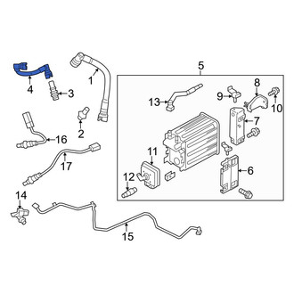 Ford OE - PCV Valve Hose