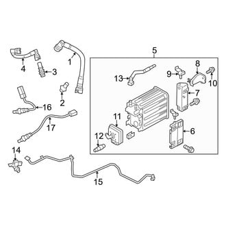 Ford OE - Emission System - Emission Components (3.5L)