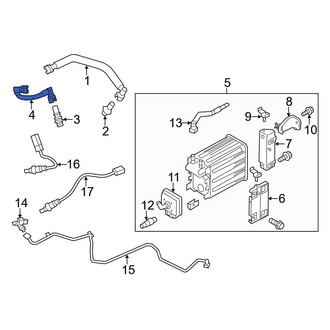 Ford OE - PCV Valve Hose