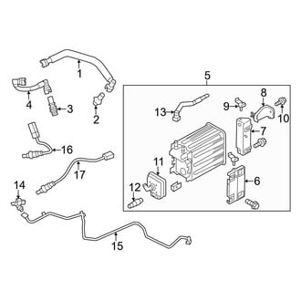 Ford OE - Emission System - Emission Components (3.7L)