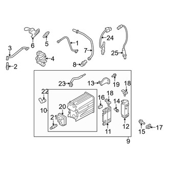 Ford OE - Emission System - Emission Components (4.6L)