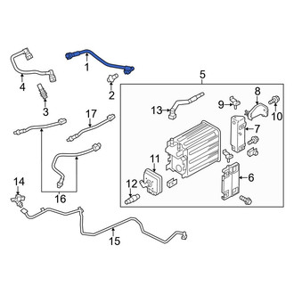 Ford OE - PCV Valve Hose