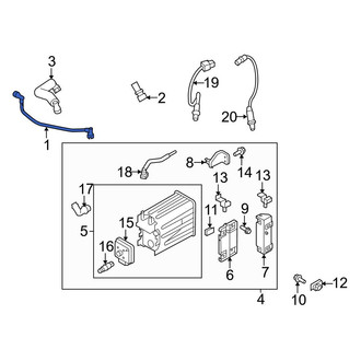 Ford OE - PCV Valve Hose