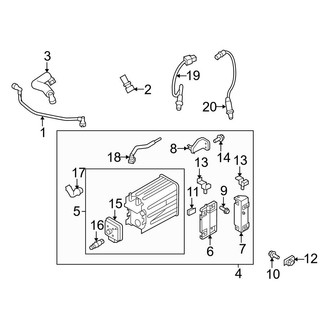Ford OE - Emission System - Emission Components (FX2 / FX4 / Harley-Davidson Edition / King Ranch / Lariat / Platinum / XL / XLT 5.4L)