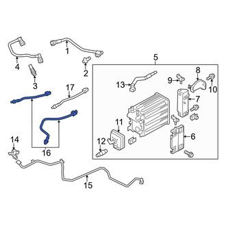 Ford OE - Front Left Oxygen Sensor
