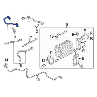Ford OE - PCV Valve Hose