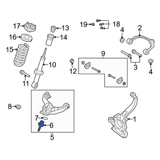 Ford OE - Front Lower Suspension Ball Joint