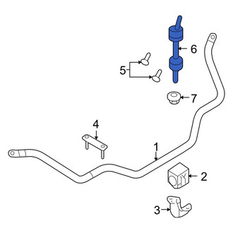 Ford OE - Front Suspension Stabilizer Bar Link