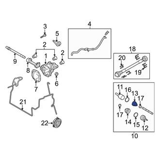 Ford OE - Front Inner CV Joint Boot