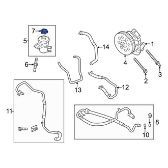 Ford OE - Power Steering Reservoir Cap